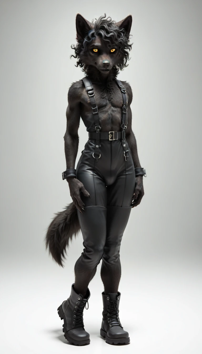 (zPDXL2), score_9, score_8_up, score_7_up, source_anime, 2d, FURRY,
Best quality, Super detailed illustration, (furry wolf boy:1.4), (matte black fur color:1.4), feminine face and body, disheveled thick hair, old russian military clothing, ankle boots, shy smile, Femboy, small waist, wide hips, Slim, Perfect body, full length
AissistXLv2, unaestheticXL_bp5, SimplePositiveXLv2, zPDXL2 PonyXLV6_Scores