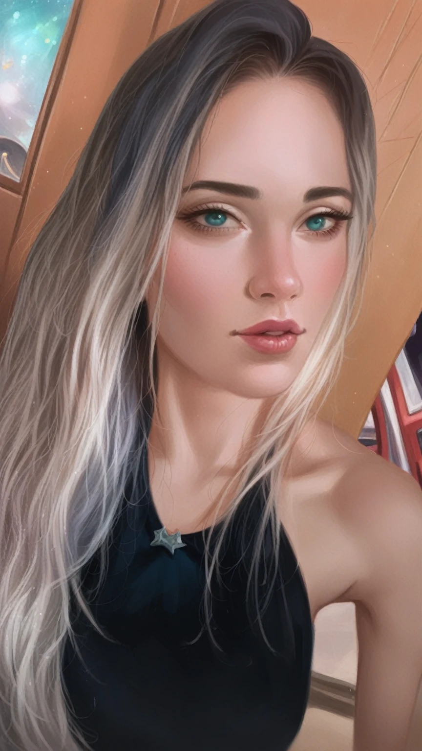 she has beautiful small eyes and long natural eyelashes, she has small pink lips, but meaty, high qualiy, 8k ultra-HD, work of art, beautfull woman, create an extravagant moment where the zoltar magic geode ball creates a big bang super nova, powerful and luminous explosion of a star, quantum fluctuations, cosmic rays, gravitional waves, Milky Way in Tarot Style and Microsoft 3D Pinball Space Cadet, double exposure long film still, best qualityer, work of art, high resolution, 1 girl,chinese dress,hair ornament,necklase, jewerly,beautiful face,about_cos, Tyndall effect,photorrealistic, dark studio, rim lighting, two tone lighting,(highly detailed skin:1.2), 8k uhd, dslr, soft lighting, high qualiy, volumetric lighting, candid, fot, high resolution, 4K, 8k, bokeh, she has beautiful small eyes and long natural eyelashes, vercion ice queen Elsa in bikini,