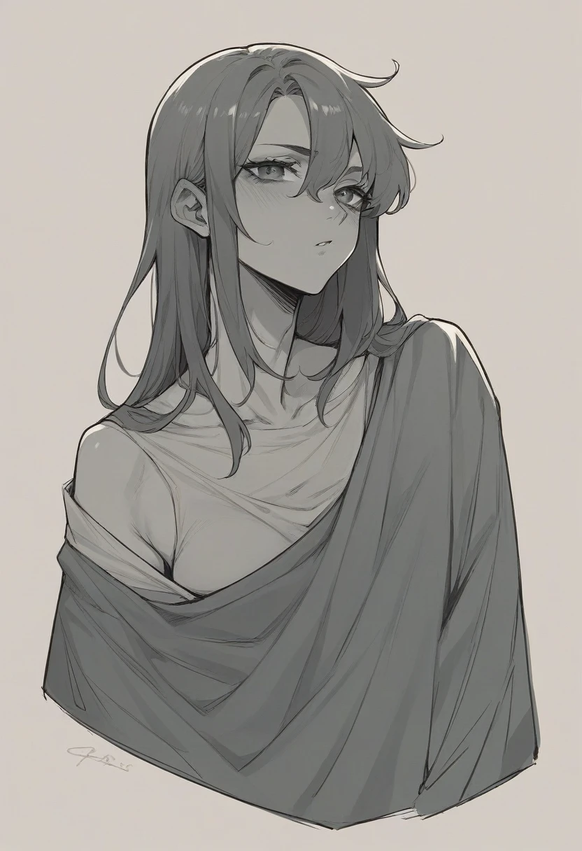 No clothes, girl