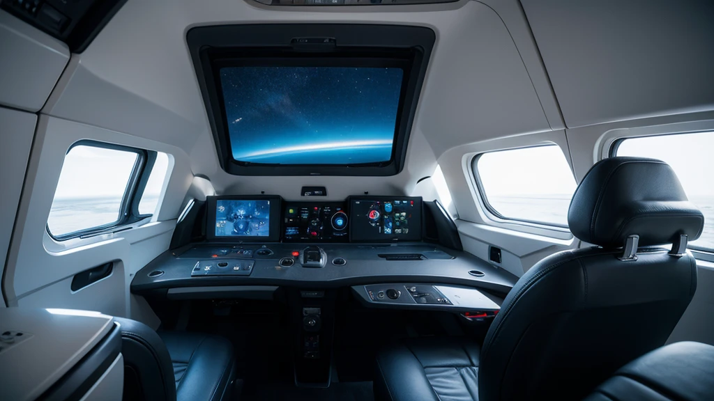 Spaceship main cabin