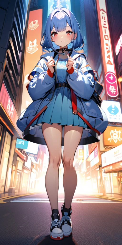 ((Highest quality、masterpiece、Anime Style、Highest quality、High resolution、8k、detailed、ultra-detailed:1.3))、Long legs、Sharp focus:1.2, Beautiful woman with perfect figure:1.4、(smile:1.2), double eyelid、30-year-old woman、Sexy pose、((((Shut your mouth.、One Woman、ワンピース:1.5)))),The background is tokyo