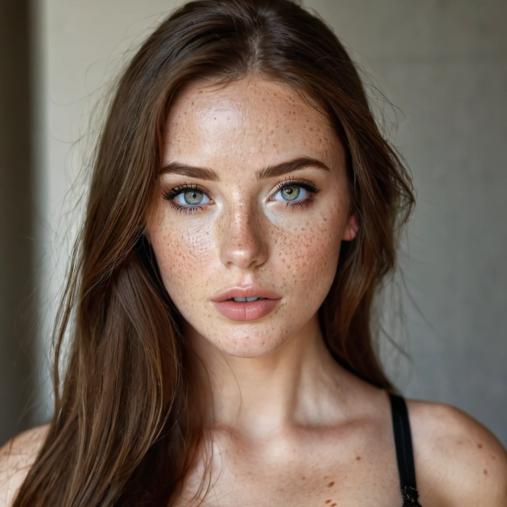 (best quality, hyperdetailed photography:1.2), beautiful lady, freckles, dark makeup, soft light, massive perfect breast,head and breast portrait, cover, (detailed beautiful face, detail skin texture, ultra-detailed body:1.1) sexy vampire girl,,, naked breast, realistic skin texture extreme details,