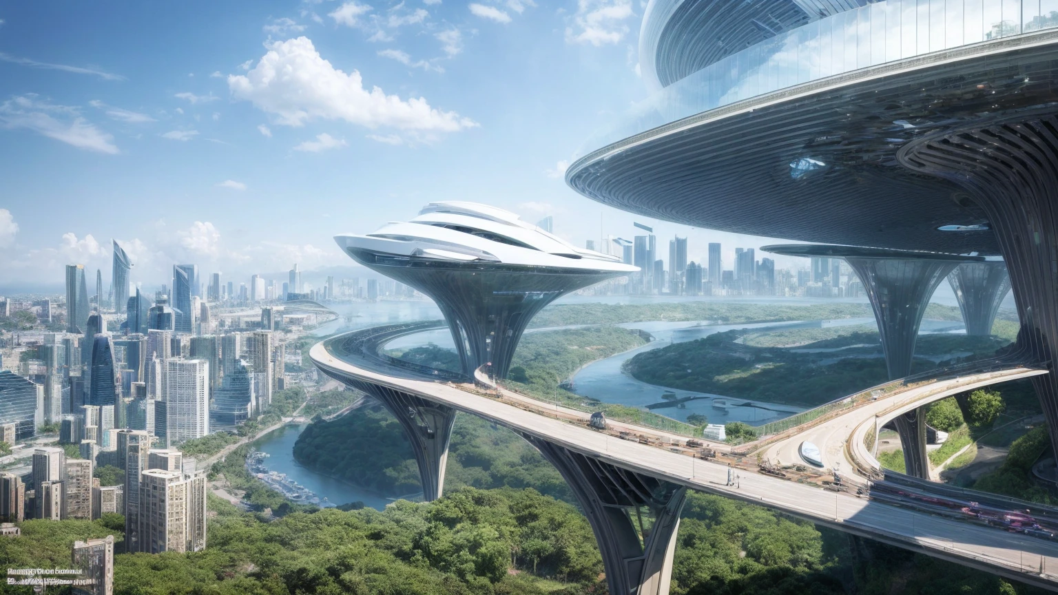 (Best quality,4K,8K,A high resolution,Masterpiece:1.2),Ultra-detailed,(Realistic,Photorealistic,photo-realistic:1.37),Futuristic floating city,Futuristic technology,Huge urban high-tech tablet platform,Airship,Floating in the sky,Futuristic city,Small airships around,High-tech hemispherical platform,Colorful lights,Advanced architecture,modernn architecture,skyscrapper,Access the cloud,Scenic beauty,view over city,Impressive design,Blend seamlessly with nature,energetic and vibrant atmosphere,Futuristic transportation system,Parking is suspended,Transparent path,Lush greenery,Sky gardens,cascading waterfalls,Magnificent skyline,reflections on the water,Sparkling river,Architectural innovation,futuristic skyscrapers,Transparent dome,The shape of the building is unusual,Elevated walkway,Impressive skyline,Glowing lights,Futuristic technology,Minimalist design,Scenic spots,Panoramic view,Cloud Piercing Tower,Vibrant colors,epic sunrise,epic sunset,Dazzling light display,magical ambiance,The future city,Urban Utopia,LuxuryLifestyle,Innovative energy,sustainable development,Smart city technology,Advanced infrastructure,Tranquil atmosphere,Nature and technology live in harmony,Awesome cityscape,Unprecedented urban planning,Architecture connects seamlessly with nature,High-tech metropolis,A cutting-edge engineering marvel,The future of urban living,Visionary architectural concept,Energy-efficient buildings,Harmony with the environment,A city floating above the clouds,Utopian dreams become reality,The possibilities are endless,State-of-the-art transportation network,Green energy integration,Innovative materials,Impressive holographic display,Advanced communication system,Breathtaking aerial view,Quiet and peaceful environment,Modernist aesthetics,Ethereal beauty