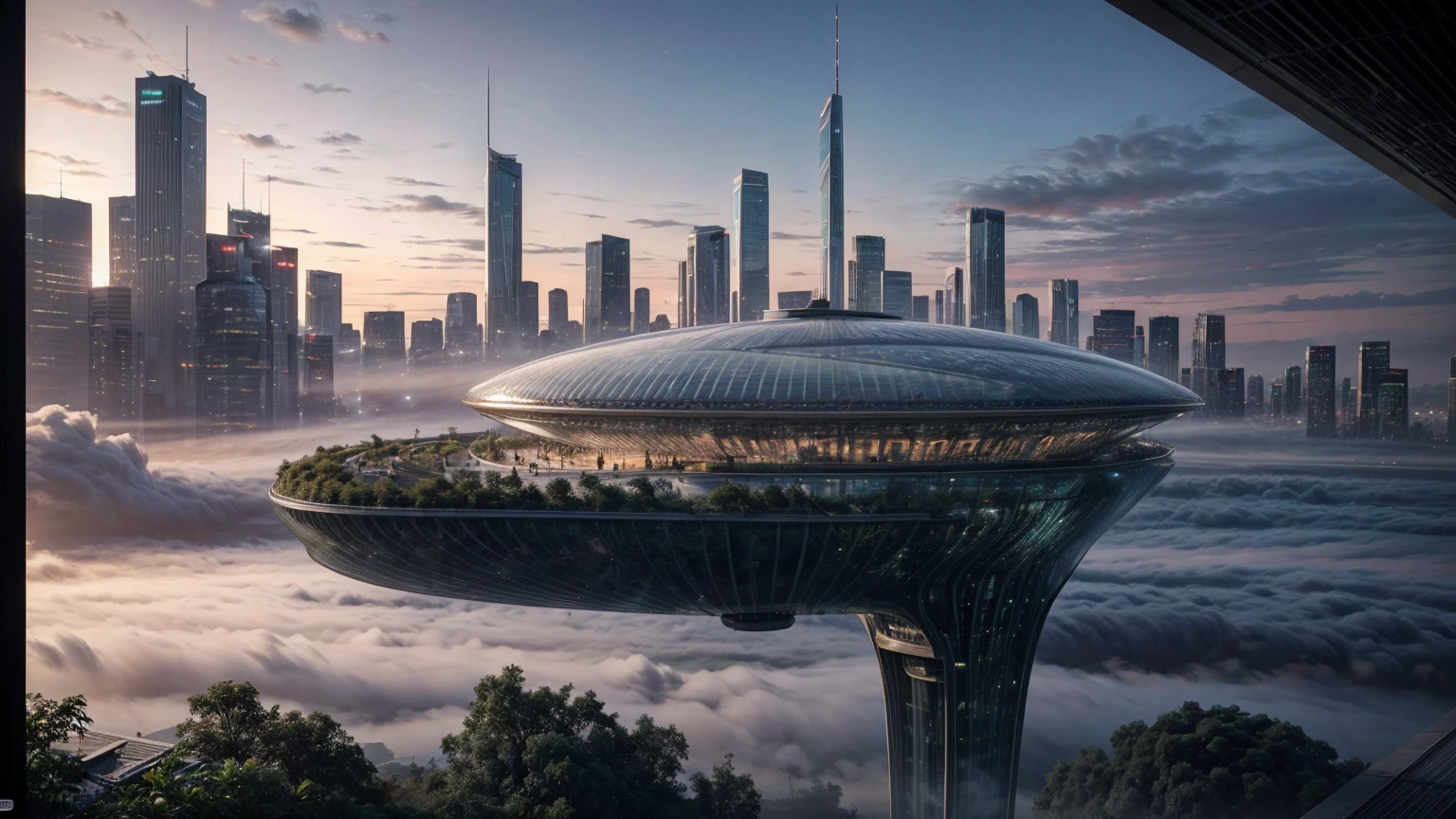 (Best quality,4K,8K,A high resolution,Masterpiece:1.2),Ultra-detailed,(Realistic,Photorealistic,photo-realistic:1.37),Futuristic floating city,Futuristic technology,Huge urban high-tech tablet platform,Airship,Floating in the sky,Futuristic city,Small airships around,High-tech hemispherical platform,Colorful lights,Advanced architecture,modernn architecture,skyscrapper,Access the cloud,Scenic beauty,view over city,Impressive design,Blend seamlessly with nature,energetic and vibrant atmosphere,Futuristic transportation system,Parking is suspended,Transparent path,Lush greenery,Sky gardens,cascading waterfalls,Magnificent skyline,reflections on the water,Sparkling river,Architectural innovation,futuristic skyscrapers,Transparent dome,The shape of the building is unusual,Elevated walkway,Impressive skyline,Glowing lights,Futuristic technology,Minimalist design,Scenic spots,Panoramic view,Cloud Piercing Tower,Vibrant colors,epic sunrise,epic sunset,Dazzling light display,magical ambiance,The future city,Urban Utopia,LuxuryLifestyle,Innovative energy,sustainable development,Smart city technology,Advanced infrastructure,Tranquil atmosphere,Nature and technology live in harmony,Awesome cityscape,Unprecedented urban planning,Architecture connects seamlessly with nature,High-tech metropolis,A cutting-edge engineering marvel,The future of urban living,Visionary architectural concept,Energy-efficient buildings,Harmony with the environment,A city floating above the clouds,Utopian dreams become reality,The possibilities are endless,State-of-the-art transportation network,Green energy integration,Innovative materials,Impressive holographic display,Advanced communication system,Breathtaking aerial view,Quiet and peaceful environment,Modernist aesthetics,Ethereal beauty