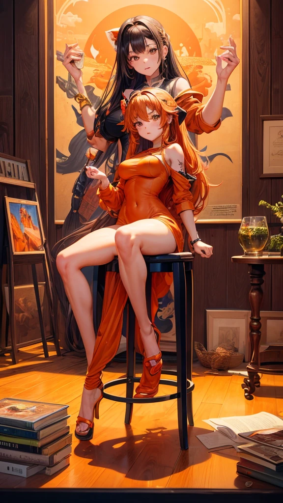(((beautiful female body))),(((sunsetshimmer as a sweet charming hot seductive horny model))) ,(((red and yellow hairs))),(((sit on the fences wide spread legs lean to grape tree crossed legs)))), (((outdoor with blue sky in background))),(((jungle in background))),(((lewd and erotic posing))), (((happy wicked smile))) ,(((wear light orange red sheer lace transparent see through very short bra))) , (((((upskirt view))))) , breasts are visible , (((wear high heels))) , (((full body))),golden bracelets , (((perfect big breasts))) , lush breasts , Bulky Breasts , voluminous breasts ,(((peeping the viewer))),(((bare belly))),(((side close upskirt view))),(((look at the viewer hands behind head)))