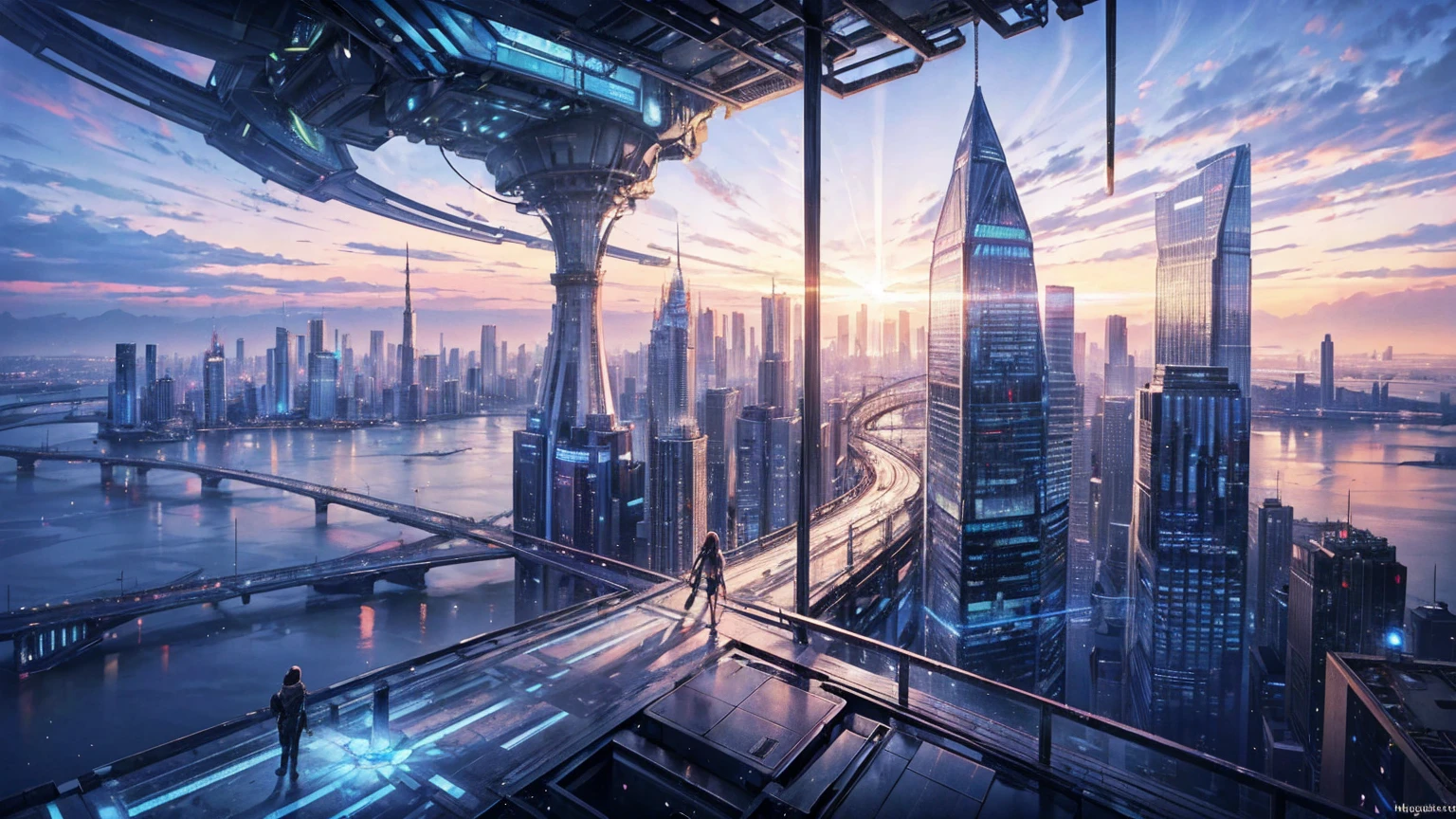 (Best quality,4K,8K,A high resolution,Masterpiece:1.2),Ultra-detailed,(Realistic,Photorealistic,photo-realistic:1.37),Futuristic floating city,Futuristic technology,Huge urban high-tech tablet platform,Airship,Floating in the sky,Futuristic city,Small airships around,High-tech hemispherical platform,Colorful lights,Advanced architecture,modernn architecture,skyscrapper,Access the cloud,Scenic beauty,view over city,Impressive design,Blend seamlessly with nature,energetic and vibrant atmosphere,Futuristic transportation system,Parking is suspended,Transparent path,Lush greenery,Sky gardens,cascading waterfalls,Magnificent skyline,reflections on the water,Sparkling river,Architectural innovation,futuristic skyscrapers,Transparent dome,The shape of the building is unusual,Elevated walkway,Impressive skyline,Glowing lights,Futuristic technology,Minimalist design,Scenic spots,Panoramic view,Cloud Piercing Tower,Vibrant colors,epic sunrise,epic sunset,Dazzling light display,magical ambiance,The future city,Urban Utopia,LuxuryLifestyle,Innovative energy,sustainable development,Smart city technology,Advanced infrastructure,Tranquil atmosphere,Nature and technology live in harmony,Awesome cityscape,Unprecedented urban planning,Architecture connects seamlessly with nature,High-tech metropolis,A cutting-edge engineering marvel,The future of urban living,Visionary architectural concept,Energy-efficient buildings,Harmony with the environment,A city floating above the clouds,Utopian dreams become reality,The possibilities are endless,State-of-the-art transportation network,Green energy integration,Innovative materials,Impressive holographic display,Advanced communication system,Breathtaking aerial view,Quiet and peaceful environment,Modernist aesthetics,Ethereal beauty