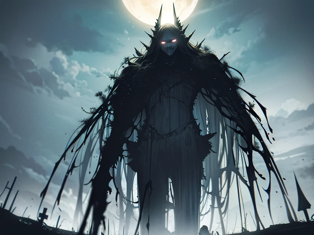 dark fantsy, dark souls, elden ring, night, landscape