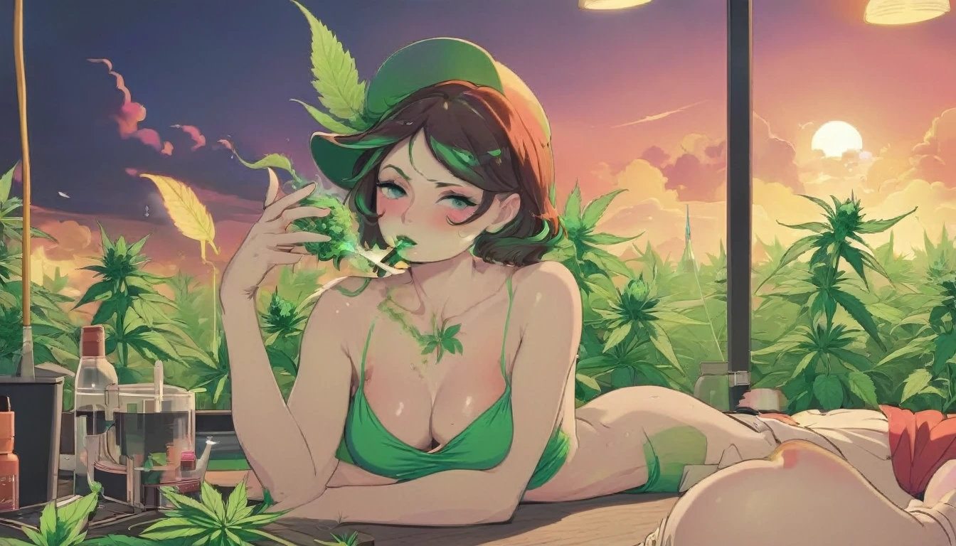 evening Smoking cannabis summer bad Gayborg