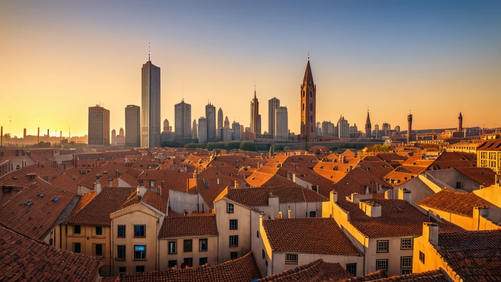 Cityscape, Middle Ages, Minstrel, Epic,
