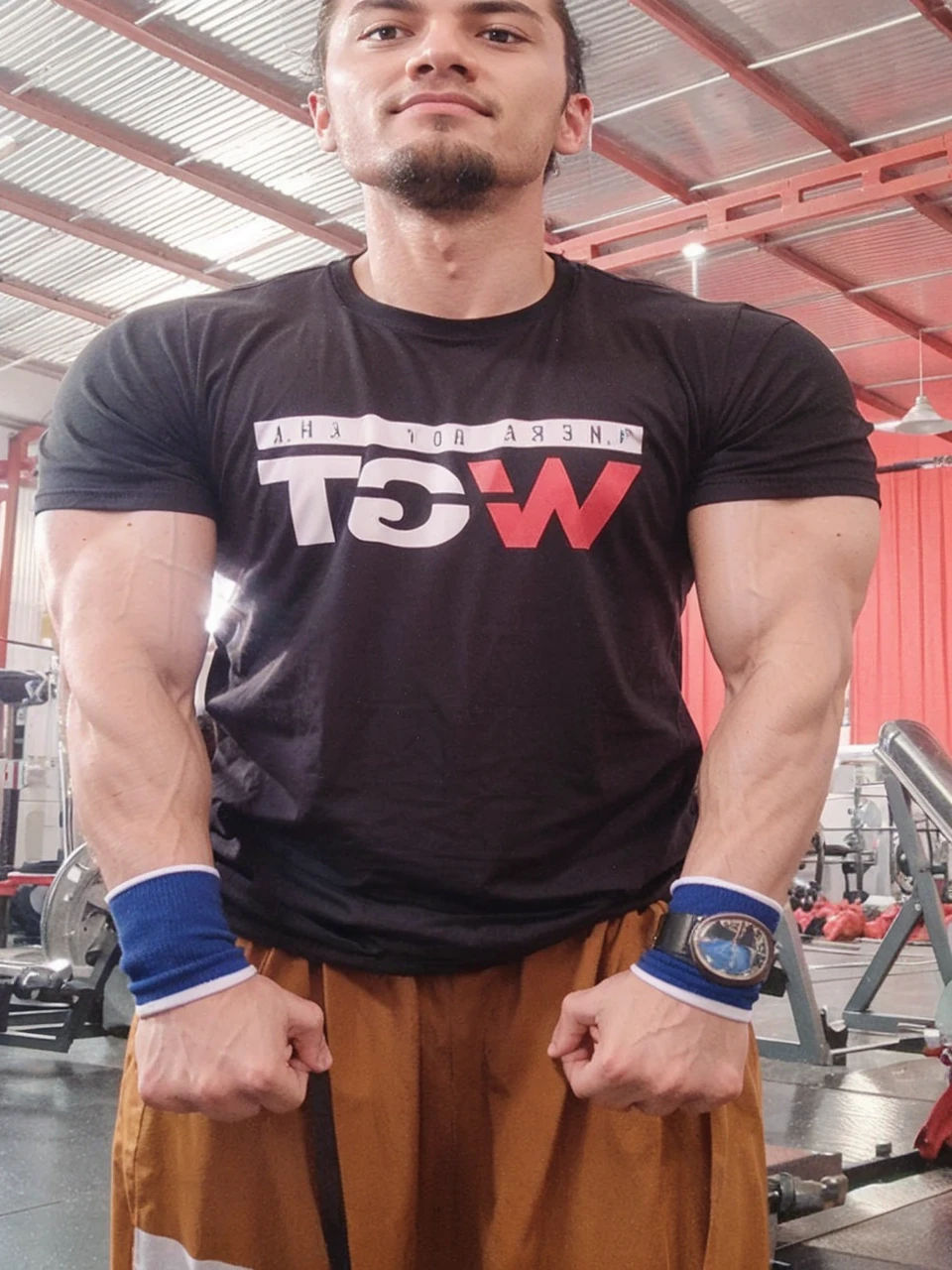 more muscular
