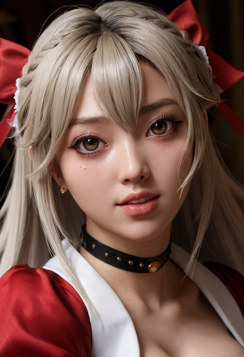 masterpiece, Best quality, 1 girl, Faust, Ahegao, portrait, face,