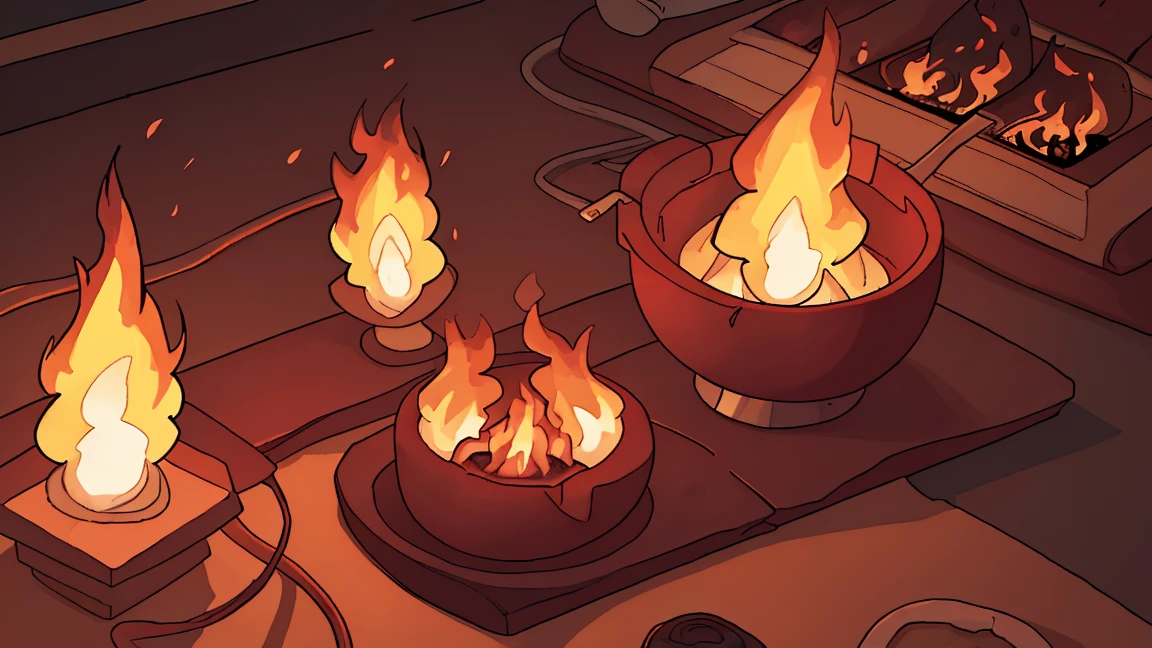 Simple Fire flame 