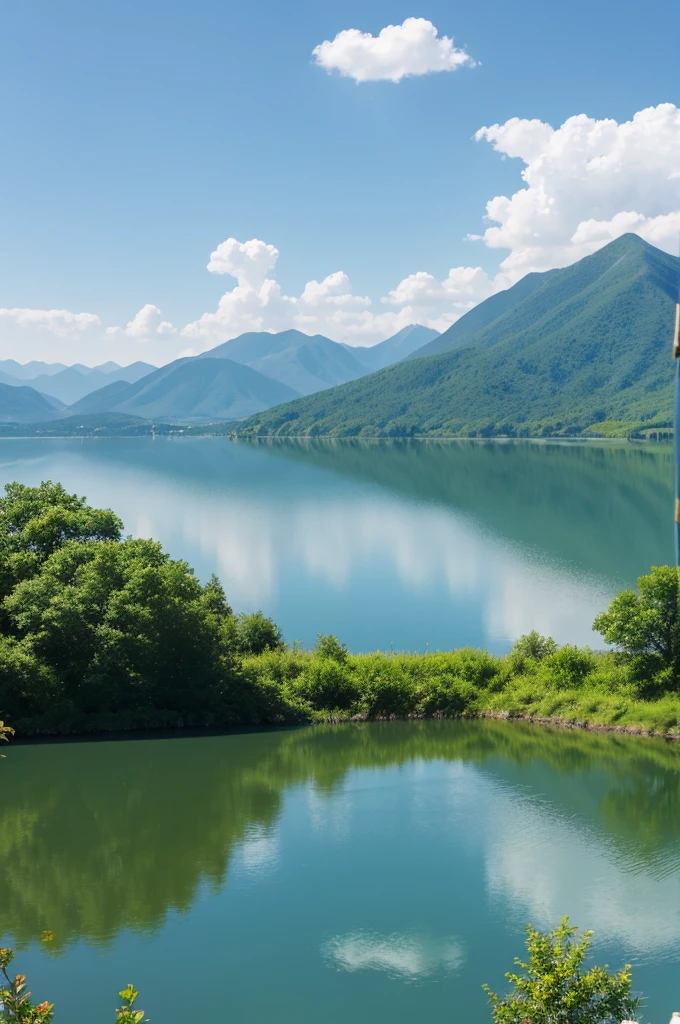 Summer Scenery、lake