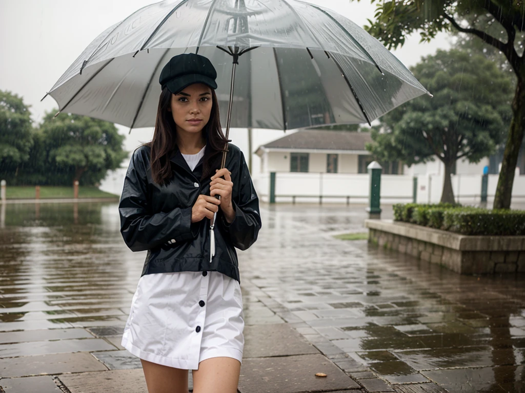 Rainy day and daysailer