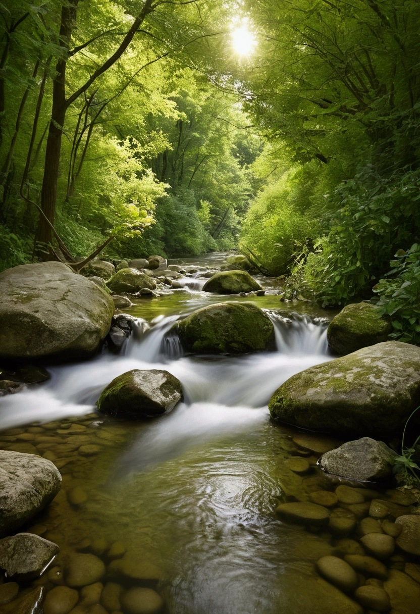 Summer Stream Babbling