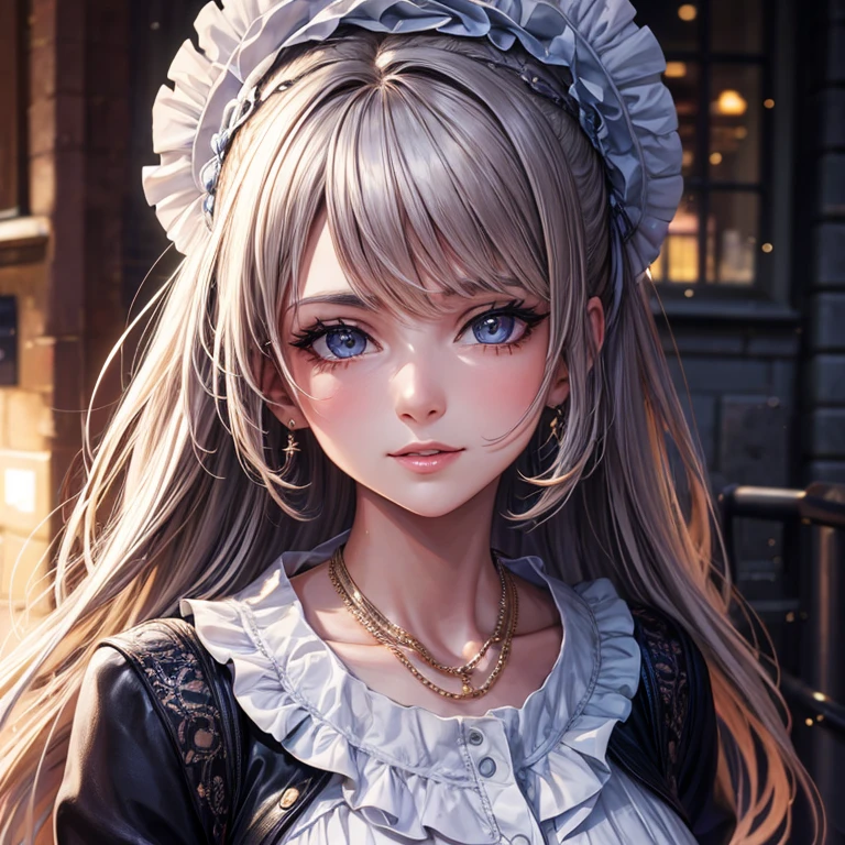 London, High quality photo of a woman, Detailed face, <3