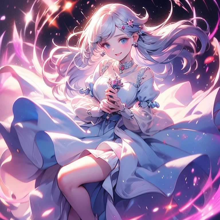A perfect beautiful princess. Ultra realistic, perfect image, without defects.