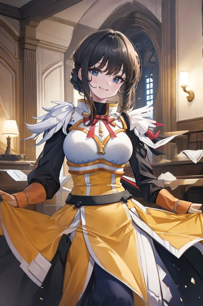 A big smile