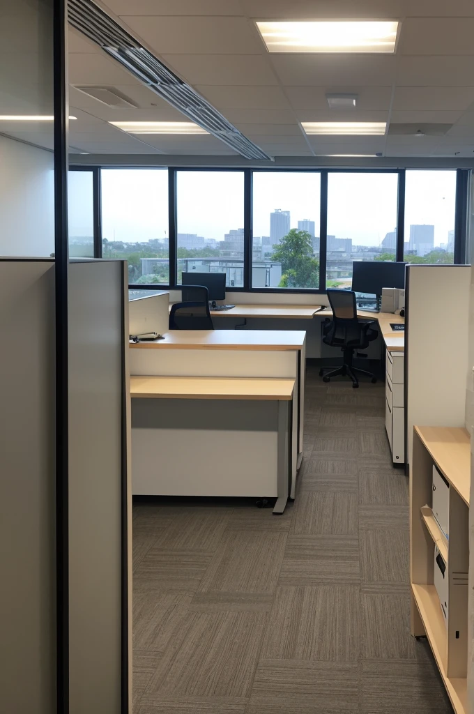 View of the IT office