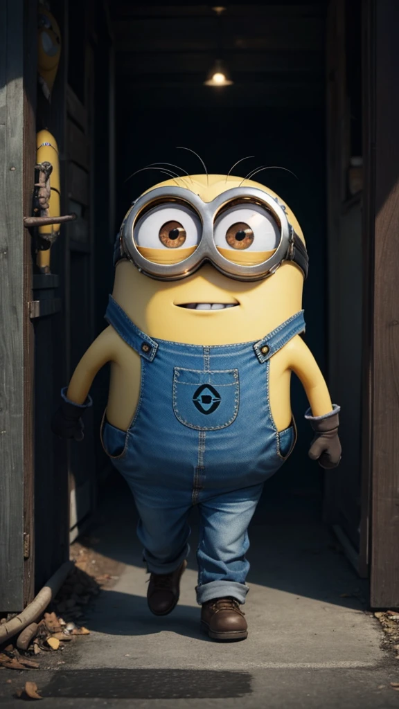 make a Minion scared