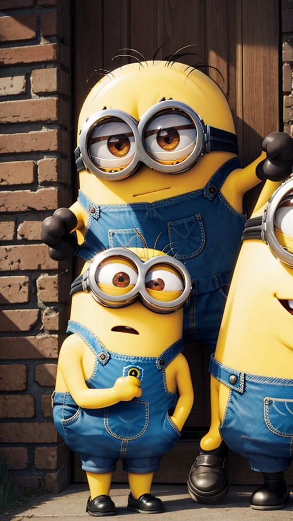 make a Minion scared 