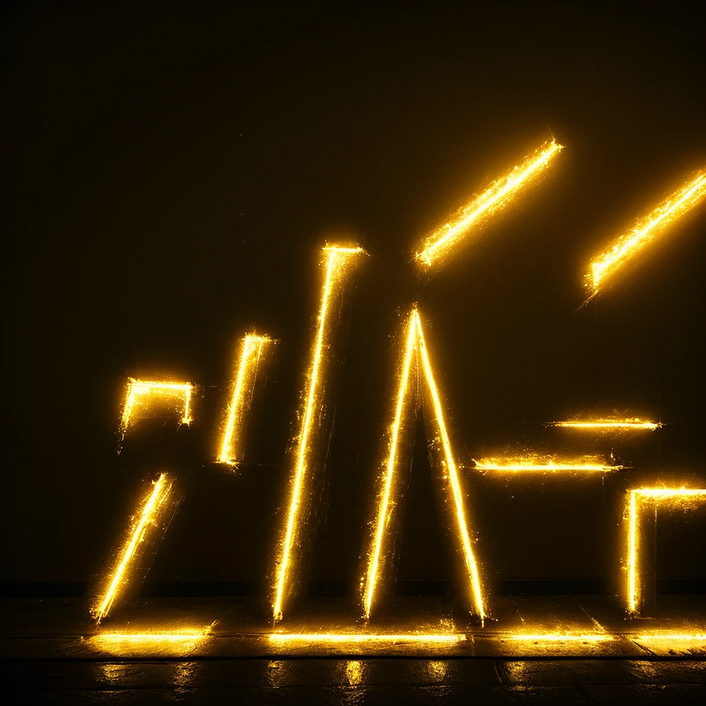 A wall in first person, black in color,
Written: Jesus Christ is The Lord, in gold letters, large font.