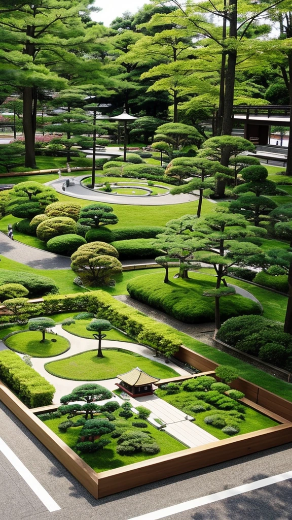 Miniature Park、Japanese Style、Constructivism,
