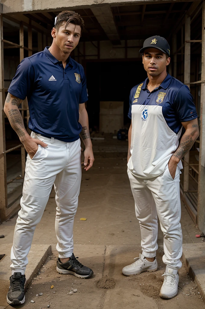 creame a neymar junto a goku