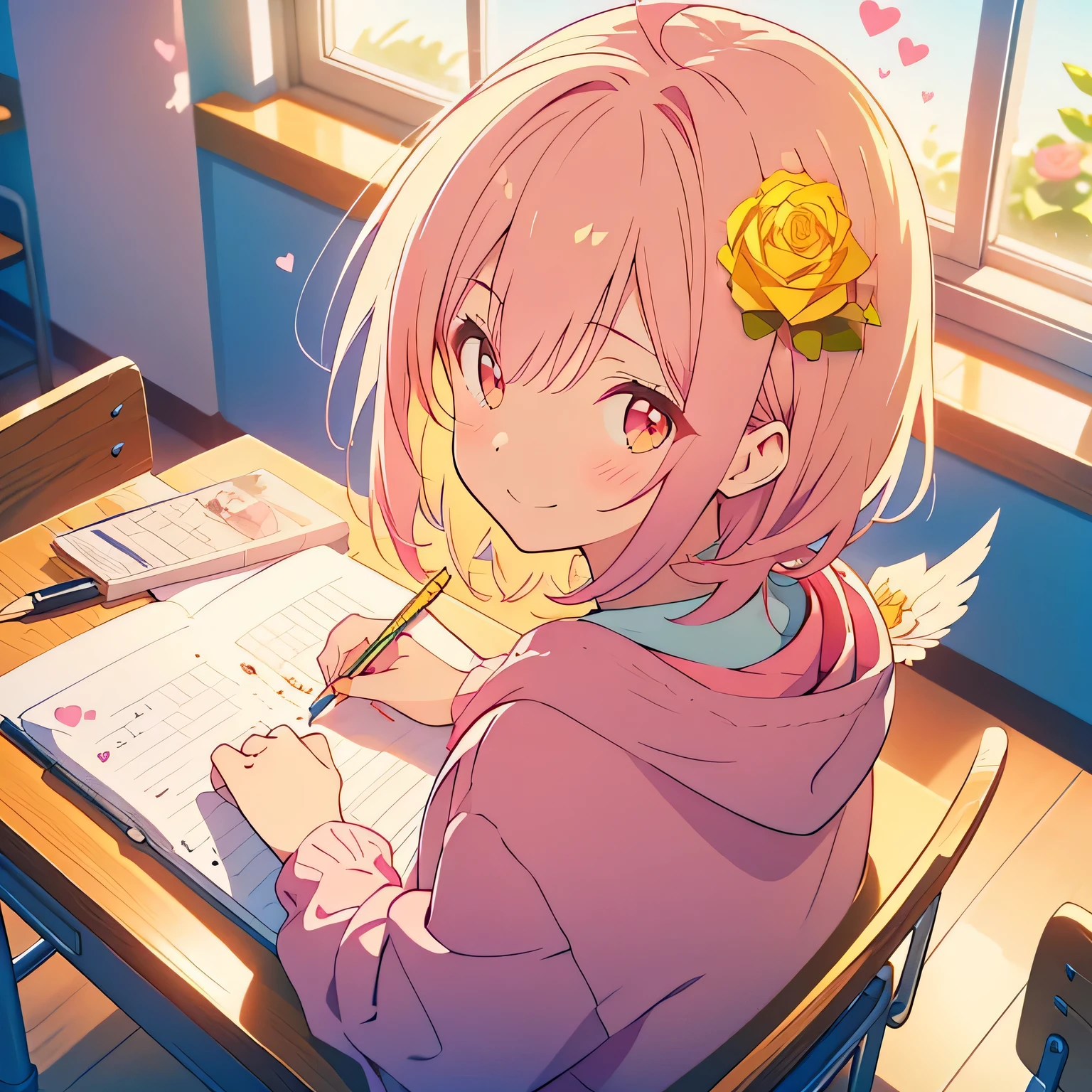 yellow rose