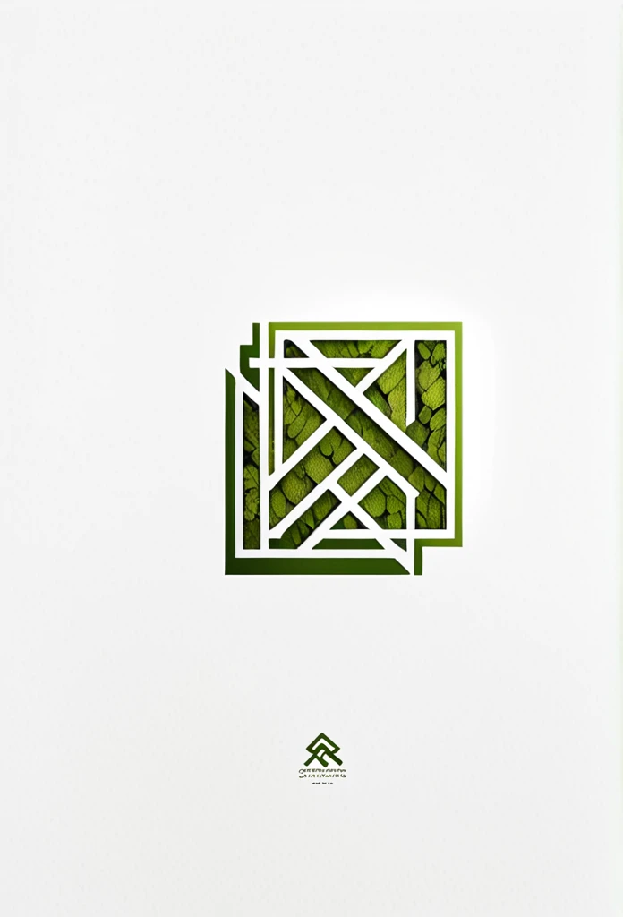 Stylish logo mark of a Japanese construction site scaffolding company
Scaffolding is cool on the logo
Pretty cool
Stylish design
chic and modern design
The logo is mainly white and the pattern is moss green
White background