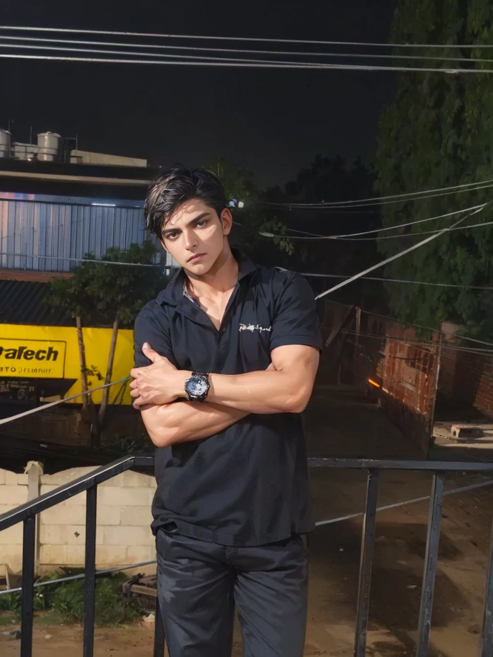 (best quality, masterpiece, 8 thousand, realistic, cinematic lighting, 1:4 HDR images, very detailed, beautiful photoature man, very handsome, ((cold expression)), black short hair, black eye, A perfect face without any mistakes, ((Buttoning my jacket, chief executive))