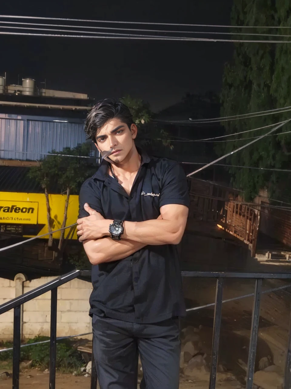 (best quality, masterpiece, 8 thousand, realistic, cinematic lighting, 1:4 HDR images, very detailed, beautiful photoature man, very handsome, ((cold expression)), black short hair, black eye, A perfect face without any mistakes, ((Buttoning my jacket, chief executive))