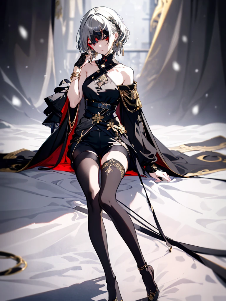 (small breasts:1.2), (perky chest:1.2), (pointed chest:1.2), (Pudding cake magazine cover:1.3),(from above:1.0),(shoot from the side:1.1),masterpiece, 1girl, Amazing Cleavage:1.1, thin waist, optimum,tmasterpiece,hight resolution,best qualtiy,hyper HD,super detailing,awardwinning,a 18yo cute girl,(The upper part of the body),anatomy correct,Beautiful Black miniskirt,garters,Gaze,Small face,bangss,holster,Beautuful Women,hands up,leg holster,Gaze,black boots,Cowboy Shot,cute face,a blond,Longhaire,Twin-tailed,Braids, Hairline,(scarlet eyes),long eyelasher,Hanging eye corners,White skin of the, ((see through camisole:0.3)), ((Sheer nipples:1.0)),Rocket Tits,(Slim body),smile,seductive weak smiling,(with sparkling eyes and a contagious smile),little open mouth, Looking at Viewer,