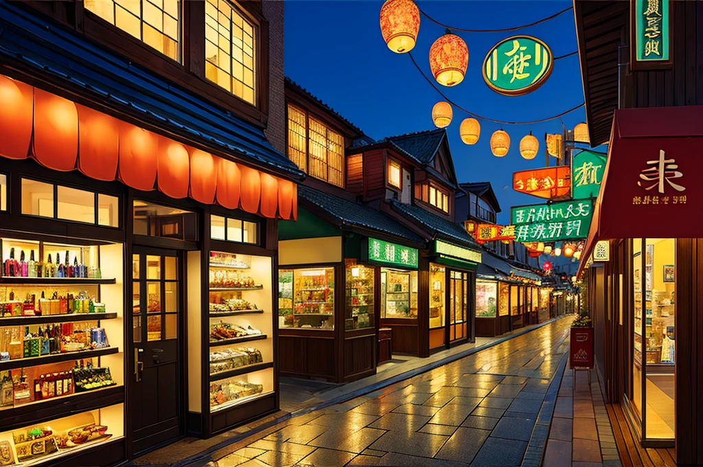 (masterpiece, Highest quality, Highest quality, Official Art, beautifully、aesthetic:1.2), Chill-out bar counter,Stylishな風景、City of night、Night Scenery、bustling street、Adult atmosphere、Stylish、 Very detailed,Most detailed, Optical Hybrid, Playful patterns, Vivid texture, Unique visual effects