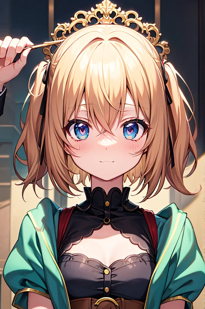<lora:MiaCrazyV1:0.8>,
mia,1girl,solo,bangs,blue eyes,blonde hair,looking at viewer,smile,short hair,