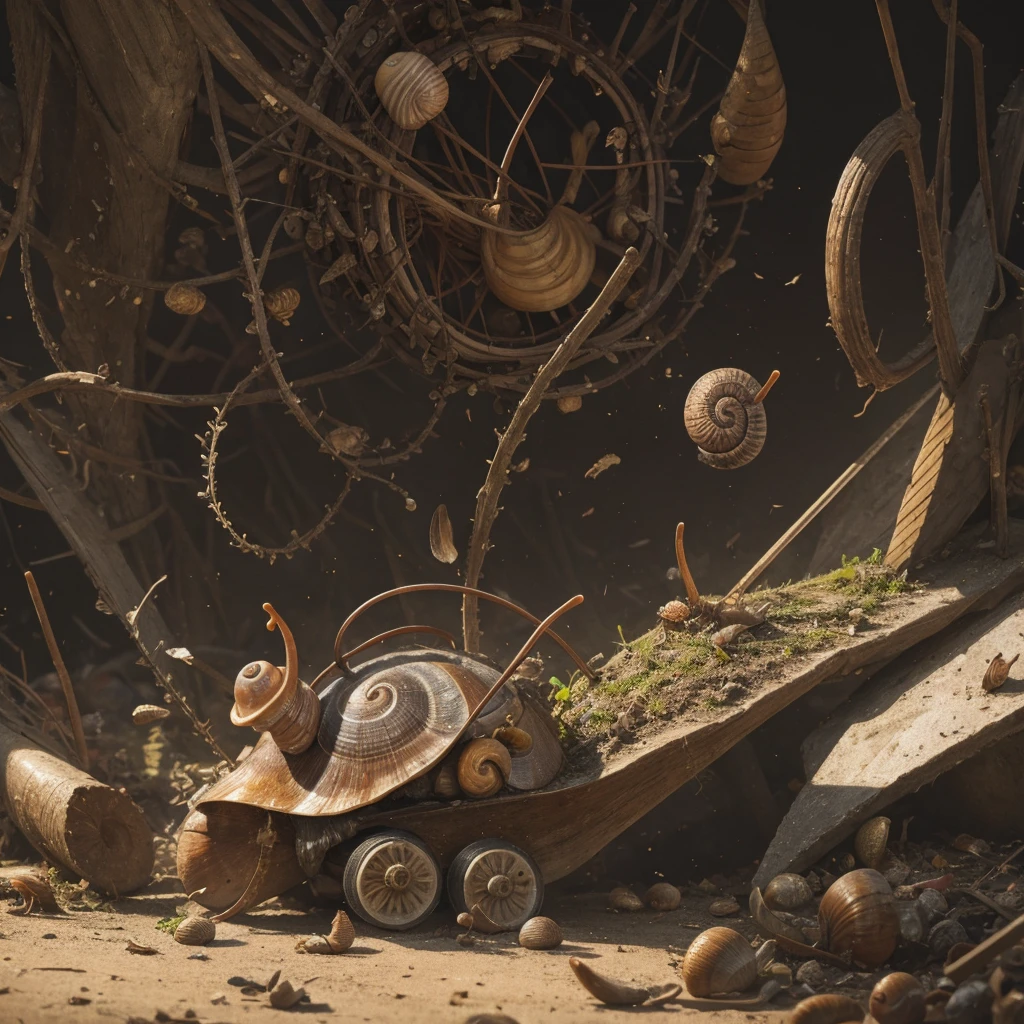 The fast dead snail