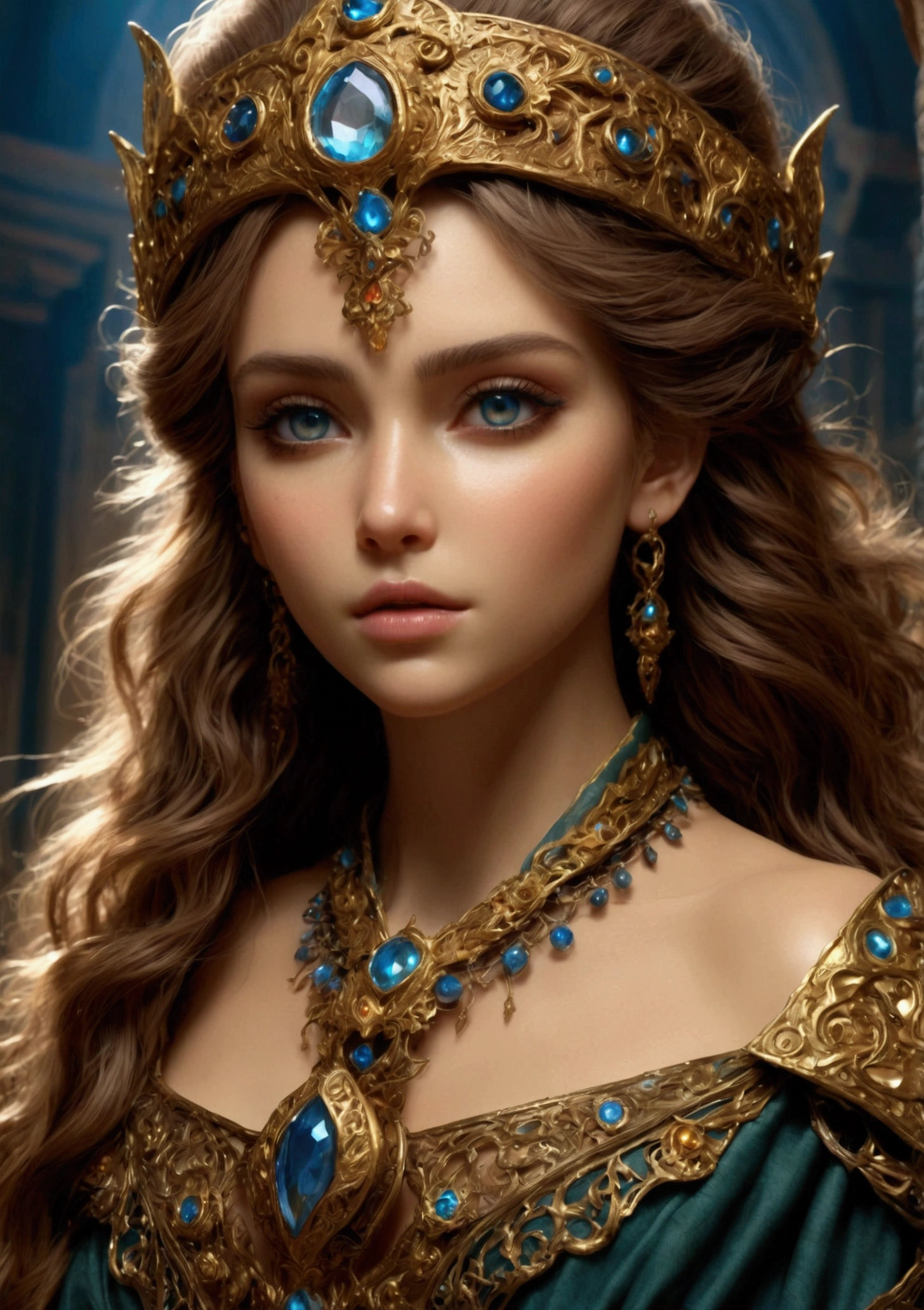 a legendary treasure, style fantasy, cinematic lighting, realistc