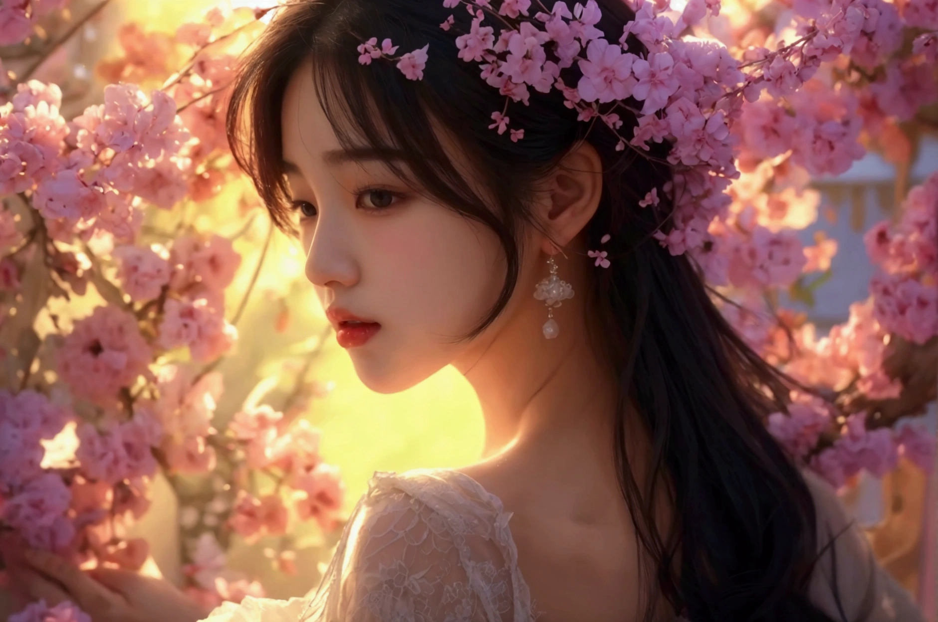 Realistic and photo-realistic Korean-style sexy beauty。pussy,Nipples,NFSW