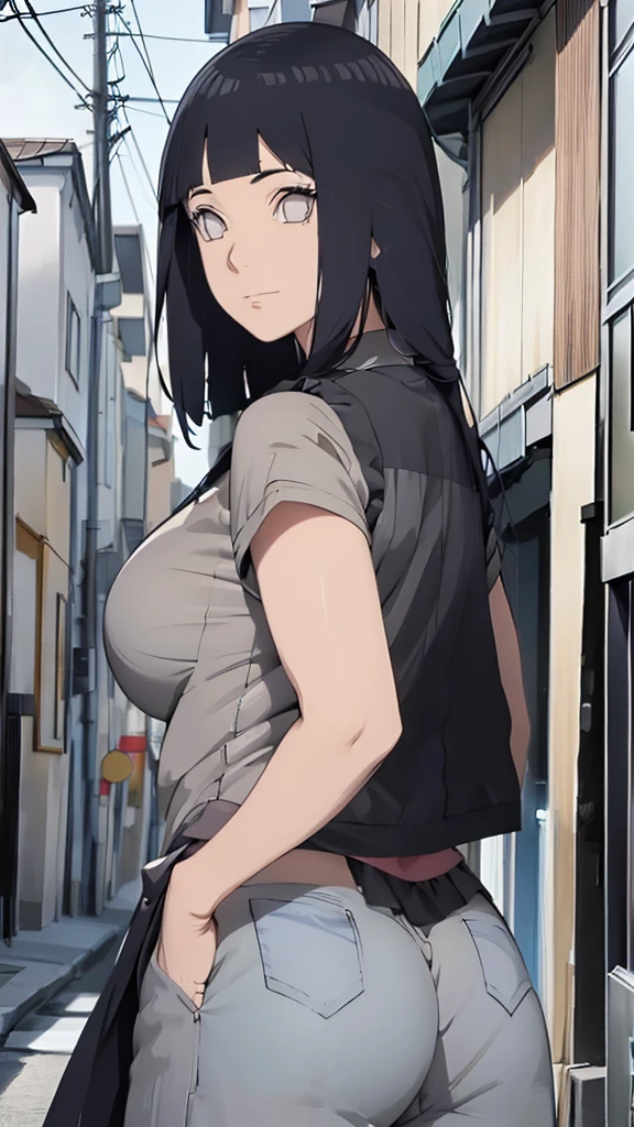 Ghost in the Shell、Suko Kusanagi、large chest directed upwards、Colossal tits、Embarrassing and embarrassed、In a cyberpunk cityscape、Ahegao、A large amount of love juice flows out、Squirting、Nipple ring、exposing their nakedness in the street