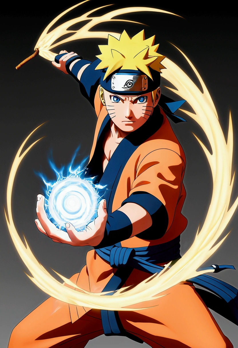 Naruto using Chidori
