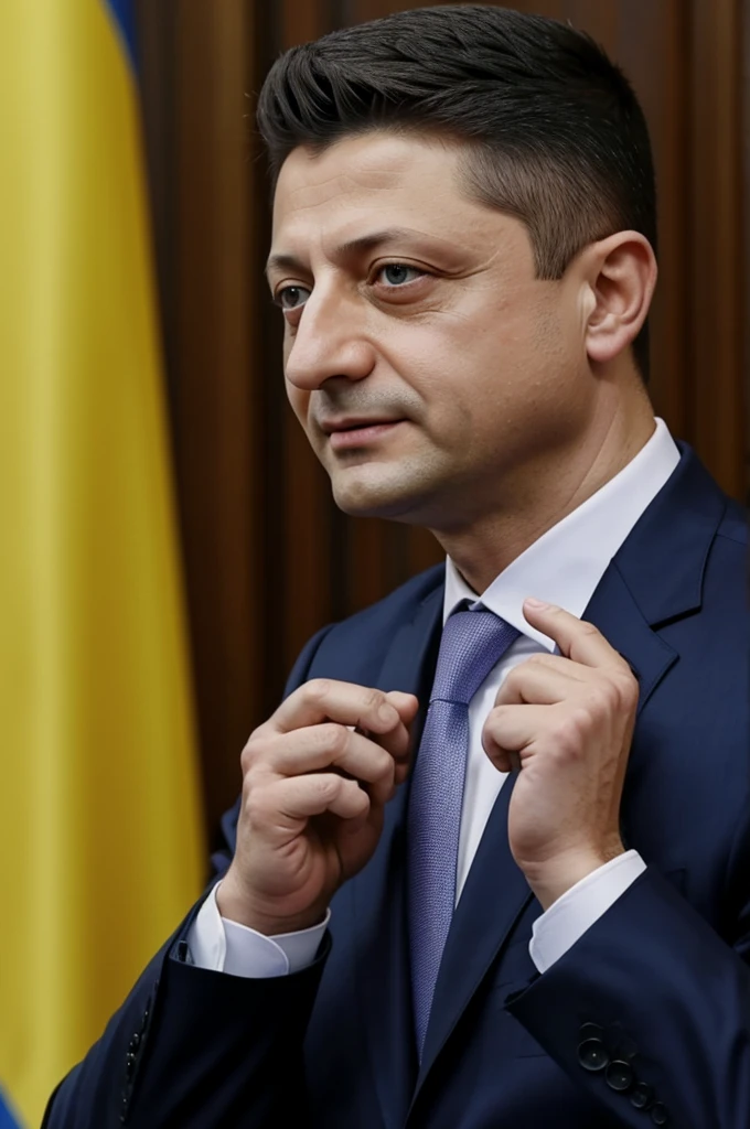 President of Ukraine Zelensky, kills his people, Smirks