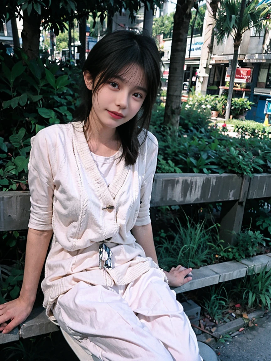 1 Girl,Coral Coast,sit