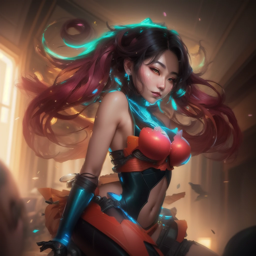 ((Best Quality)), ((masterpiece)), (detailed), together, ethereal beauty, perched on a cloud, (fantasy illustration:1.3), charming look, leotard, shackles, socks, mono, captivating pose, delicate wings, eLinda garota full body cyberpunk Netrunner By Artgerm, WLOP, Ilya Kuvshinov, Rhads, Loish and Rossdraws. hermoso rostro detailed. perfect shading, soft studio lighting, ultra realistic, photorealistic, Octane rendering, cinematic lighting, HdR, 4k, 8k, Edge lightingLinda garota de cuerpo entero cyberpunk Netrunner Por Artgerm, WLOP, Ilya Kuvshinov, RHADS, Loish y Rossdraws. hermoso rostro detallado. sombreado perfecto, Iluminación suave del estudio, Ultra realista, fotorrealista, renderizado de octanaje, iluminación cinematográfica, hdr, 4k, 8K, iluminación de bordeThe three Asian woman Beautiful Korean kpop long hair black With bangs, One Asian woman Beautiful Korean kpop long hair green four k-pop girl groups latex redThe three Asian woman Beautiful Korean kpop long hair black, One Asian woman Beautiful Korean kpop long hair pink four k-pop girl groups latex red, Robot Girl