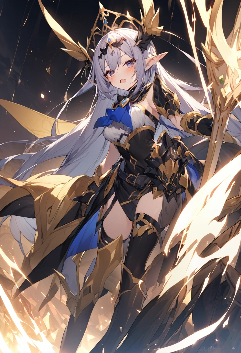 I、I was made a slave in another world（Cry）Moreover, her master is a mean-spirited elf queen.（But she&#39;s super beautiful←This is important）無能すぎて罵られまくるけど同僚のオークが癒やし系だし里のエルフは可愛いし結構楽しんでるIです
