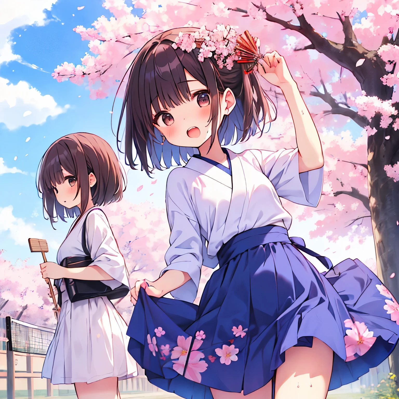 ((日本人のgirl1人、aldult)), ((small、Petite)), Black Hair、Brown Hair、masterpiece, 最high quality, high quality, Highly detailed 8K wallpapers,cherry blossoms、Floral hair、Tropics、Uyuni salt lake、Extreme heat、Heavy breathing、breathe、Sweat、Head ornament、cute girls、Cute Yukata、Bold Pose、(Open your mouth、Small double tooth)、firework、Waiting for orders、No fixes、calm、(girl、Underclassmen、Cute belly、Wearing pink)、（No underwear）、Beautiful flat breasts、（激しいSweat）、(Saliva volume:1.4）、(、Cute belly、Before menarche、Abdominal distention、Cute Pants）、（Stroking the stomach）、(A comfortable face、Beautiful Face）、（serving）、（Trembling in the lower back:1.3）、Life-size、In front of the camera、Walk with your feet together