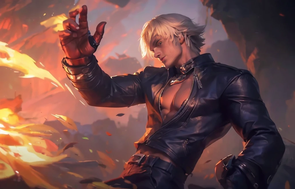 ((Best quality, 8k, Masterpiece :1.3)), upper bod, Sharp focus :1.2, handsome guy perfect figure, Highly detailed facial and skin texture, Detailed eyes, Double evelids Interir view, ferpect lighting, Glowing skin,