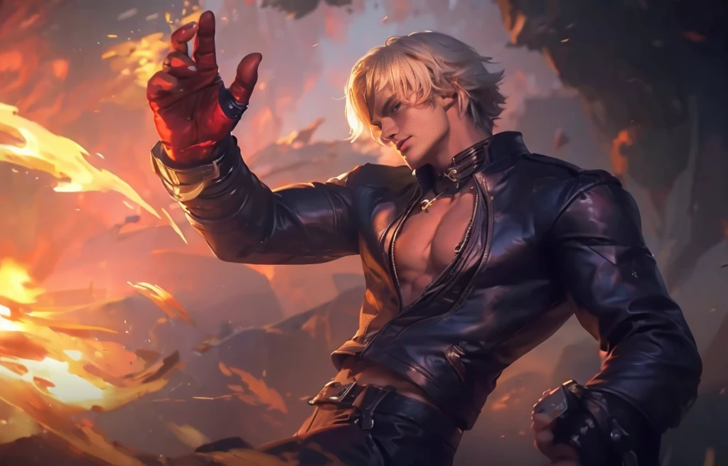 ((Best quality, 8k, Masterpiece :1.3)), upper bod, Sharp focus :1.2, handsome guy perfect figure, Highly detailed facial and skin texture, Detailed eyes, Double evelids Interir view, ferpect lighting, Glowing skin,