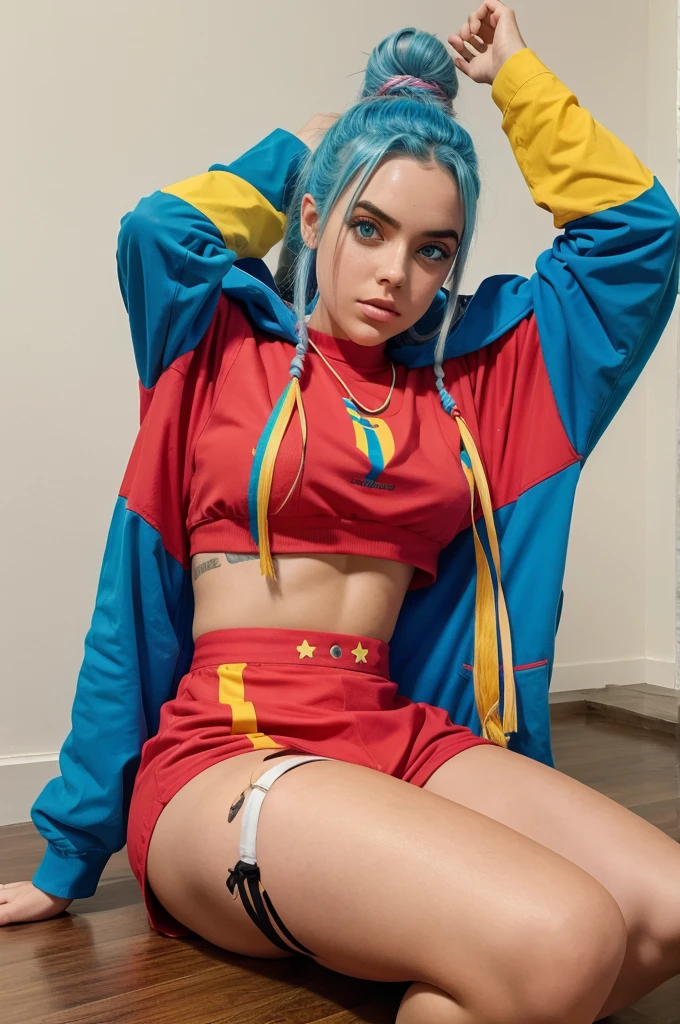 Billie elish in makima outfit