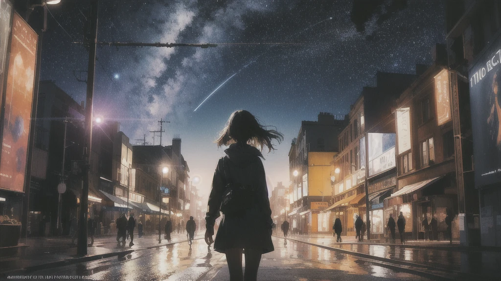 Dark Night, Absurd, High resolution, Super detailed, (One girl:1.3),
Break Lomography, Analogue photography, Vibrant colors, Soft Focus, Light leakage, Dreamy atmosphere, Experimental charm, Nostalgic Charm BREAK Color Field Painting, large colored bands, abstract expressionism, Bold colors, Emotional impact, Atmospheric Depth, Minimalist Approach BREAK
, Space Exploration, Celestial Bodies, Astronomical phenomena, Scientific discoveries, otherworldly wonders