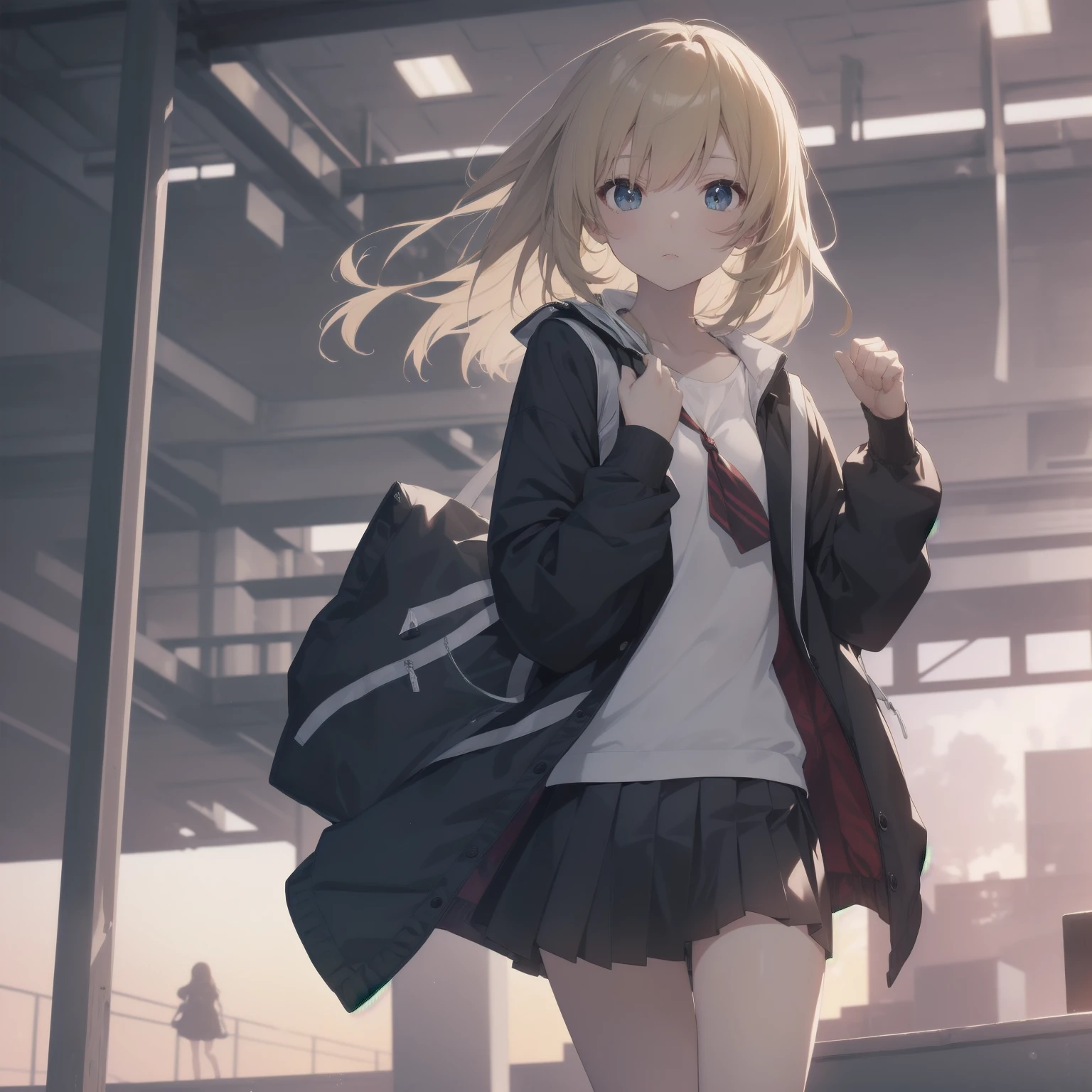 ultra-absurdres-Top quality by artist God, ultra-detailed, high resolution, anime moe artstyle, best anime 8k konachan wallpaper, pixiv contest winner, pool:2810, perfect anatomy,break, 1girl, (Please draw a girl walking sleepily to school alone. )break,(Solo,little female, 13-year-old:1.3),Full limbs, complete fingers,a junior high school student, (very short hair), short cut, flat chest, , small butt, small black eyes, beautiful detailed eyes, well-proportioned iris and pupils, expressive eyes, highres detailed hair, soft expression, salor school_uniform, sailor collar, serahuku, bow, pleated skirt,(Detailed Lighting), (Detailed background), in the School commute route. break,super detailed skin, Best cinematic lighting powered by famous artist, 8k,beauty illustration,photoshop_(medium),very aesthetic,break,((artist:kotorai )), artist:clamp ,artist:carnelian ,artist:kantoku ,